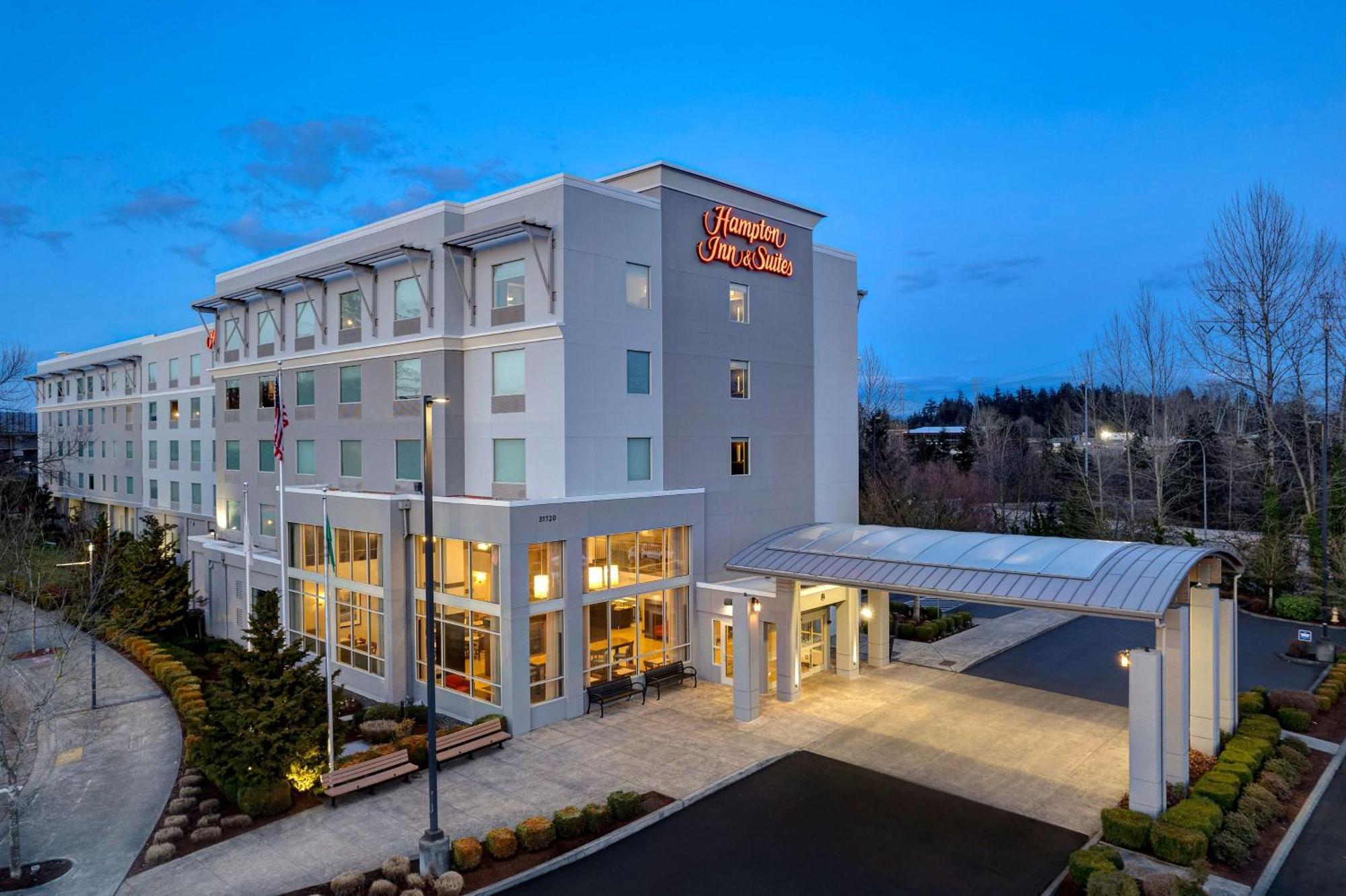 Hampton Inn & Suites Seattle/Federal Way Buitenkant foto