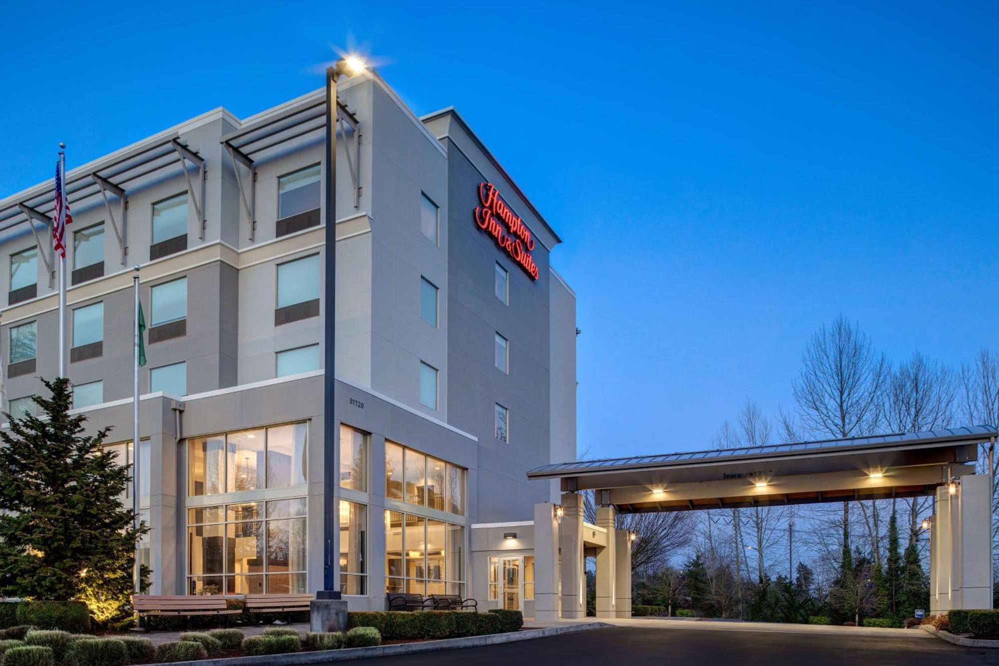 Hampton Inn & Suites Seattle/Federal Way Buitenkant foto